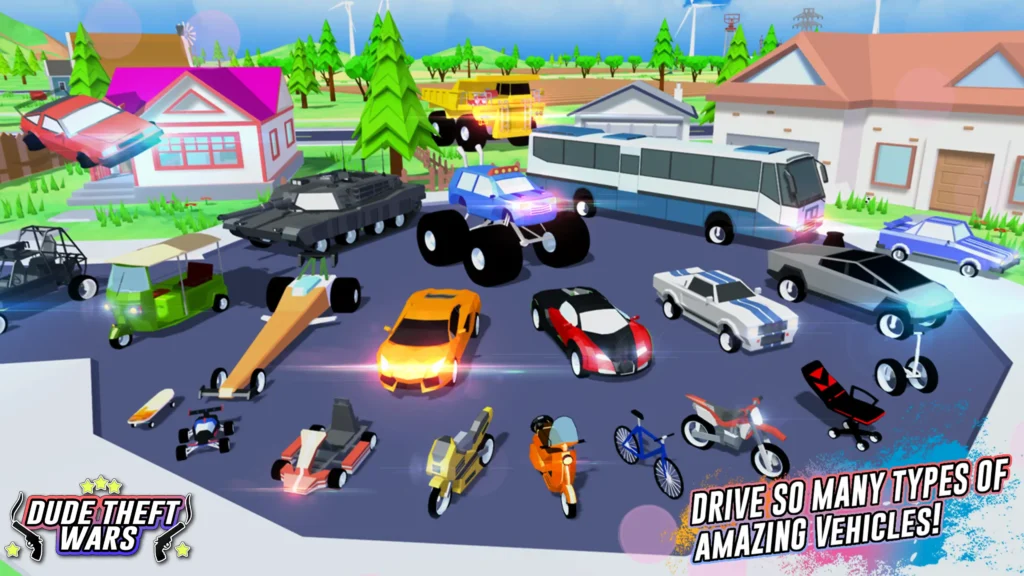 Dude Theft Wars MOD Apk unlimited